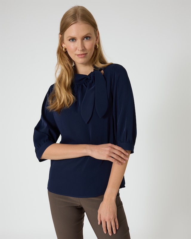 Shirt mit Schluppe