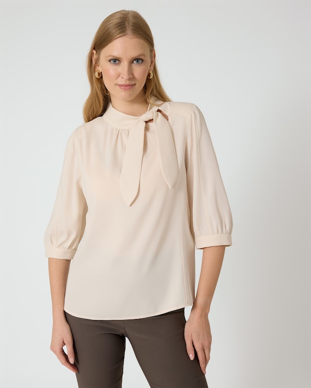 Shirt mit Schluppe