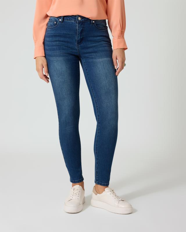 Jeans mit Farbdetail