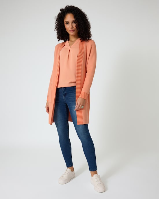 Produktabbildung für Cosy Strickmantel