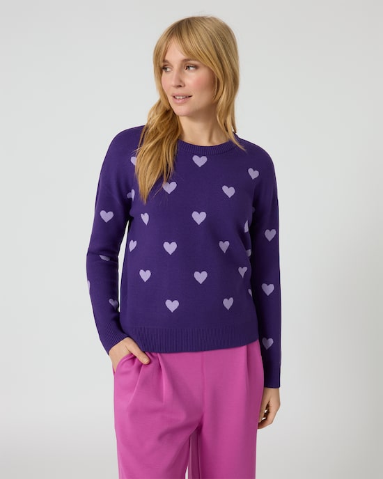 Produktabbildung für Herz-Pullover