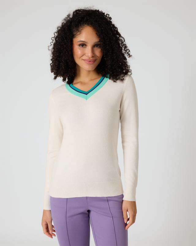 Pullover mit Farbdetail