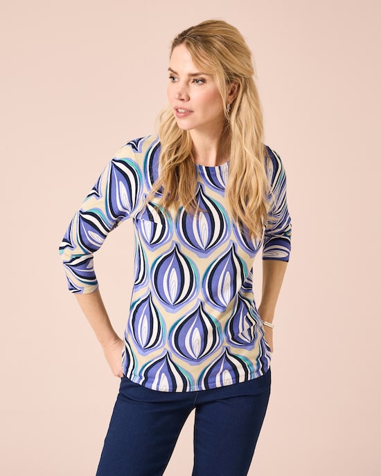 Produktabbildung für Pullover mit Print