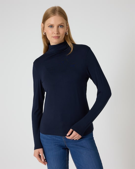 Produktabbildung für  Essential Shirt mit Rollkragen