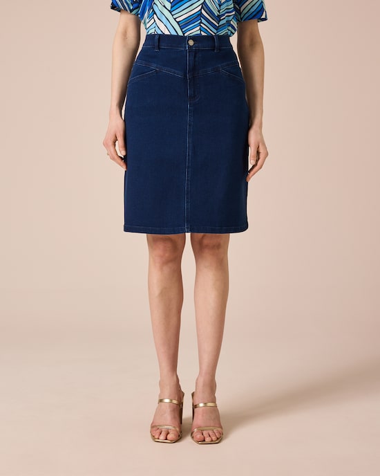 Produktabbildung für Rock aus Denim-Super-Stretch