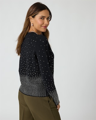 Produktabbildung 4 für Cardigan mit Strass