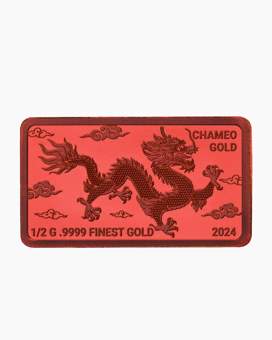 Produktabbildung für Chameo Goldmünzbarren Drache 2024