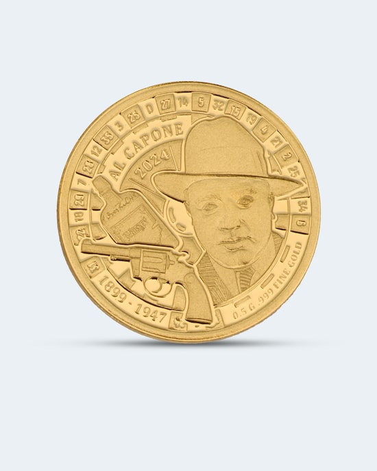 Produktabbildung für Goldmünze Al Capone 2024