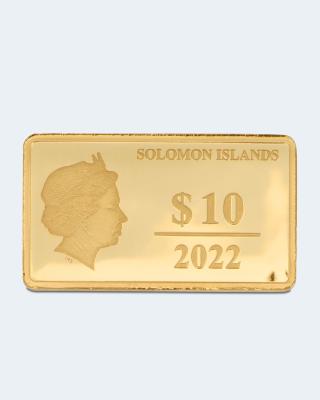 Goldmünzbarren Most Famous Bullion Panda 2022