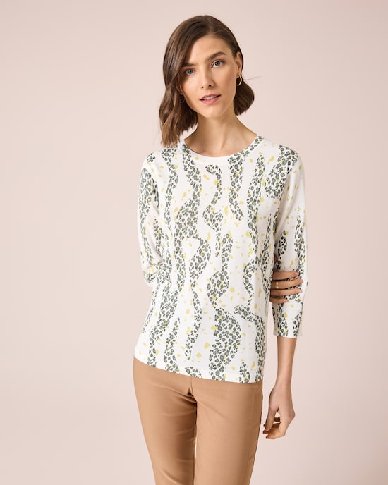Produktabbildung für Pullover mit Print