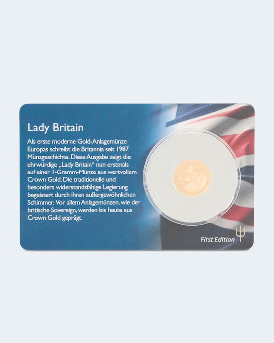 Produktabbildung für Crown Goldmünze Lady Britain 2024