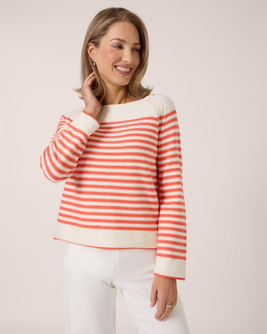 Produktabbildung für Pullover mit Streifen