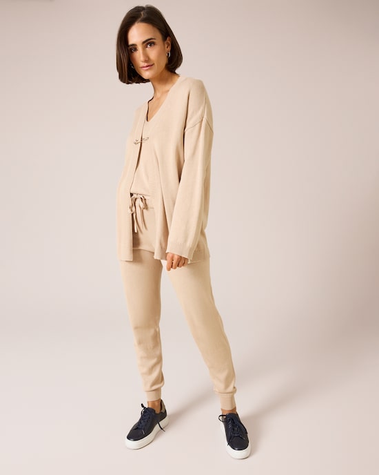 Produktabbildung für Set aus Top, Hose & Cardigan