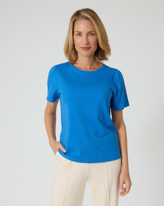 Produktabbildung für Shirt mit Puffärmeln