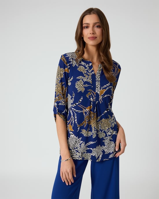 Produktabbildung für Shirt mit Animal-Print
