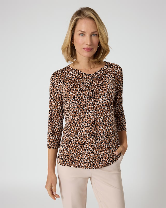 Shirt mit Animal-Druck