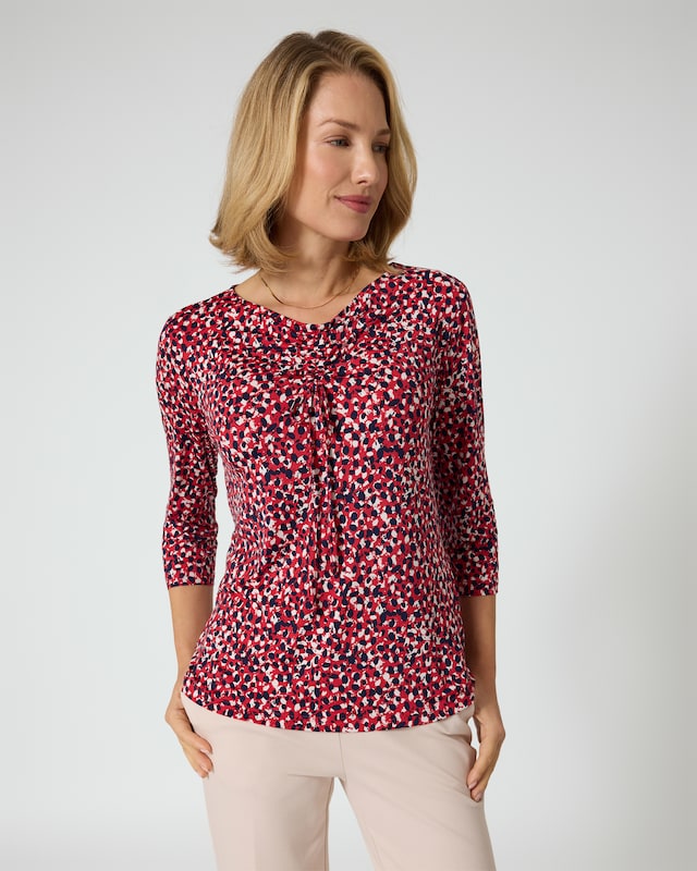 Shirt mit Animal-Druck