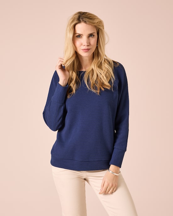 Produktabbildung für Lux Sweater mit Fledermaus-Ärmel
