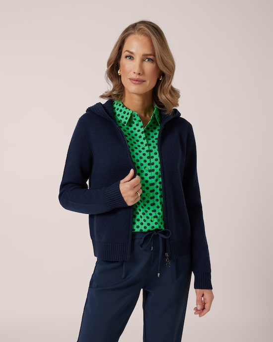 Produktabbildung für Strickjacke im Kaschmirblend