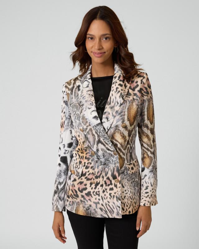 Blazer im Animal-Design