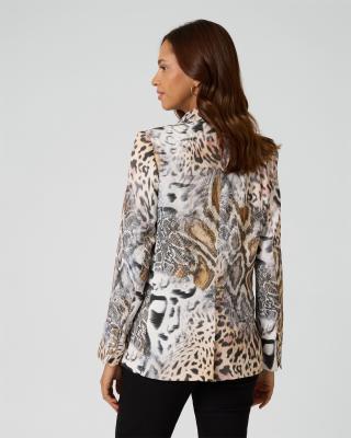 Blazer im Animal-Design