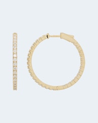 Produktabbildung für Creolen mit Zirkonia