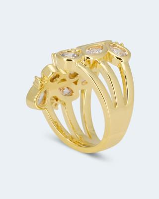 Ring mit Zirkonia