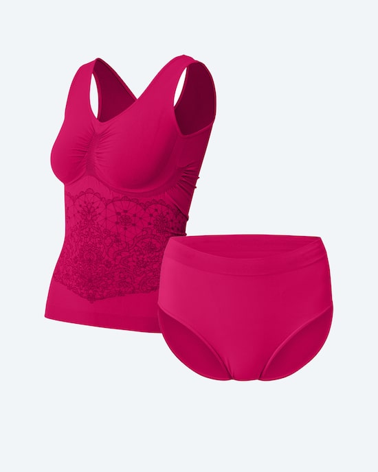 Produktabbildung für Leichttop "Dessous-Spitze" + Slip
