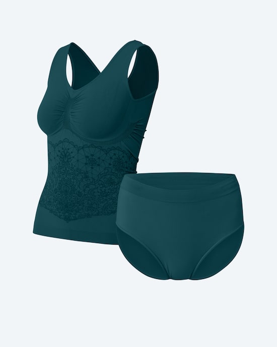 Produktabbildung für Leichttop "Dessous-Spitze" + Slip