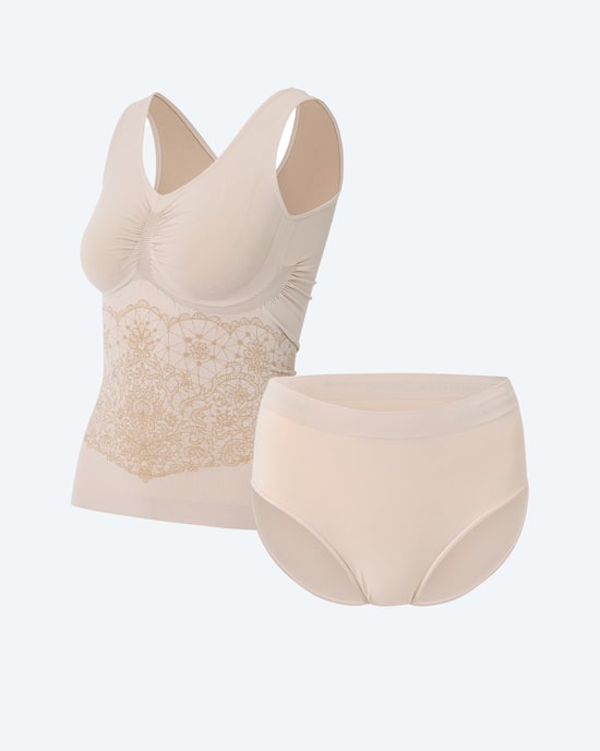 Produktabbildung für Leichttop "Dessous-Spitze" + Slip