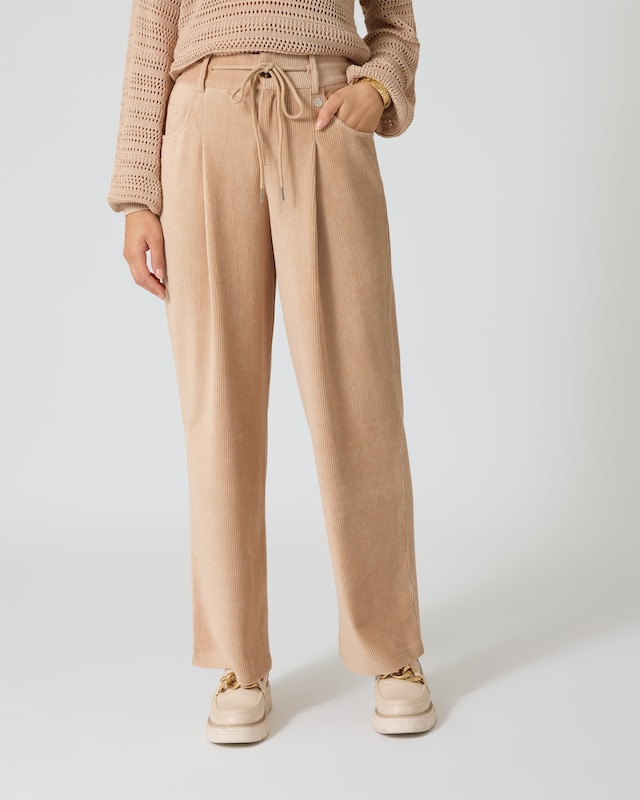 Cordhose mit Kordelzug