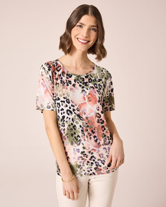 Produktabbildung für Shirt mit Animal-Print