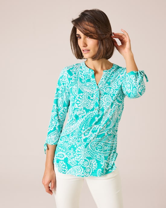 Produktabbildung für Shirt mit Paisley-Druck