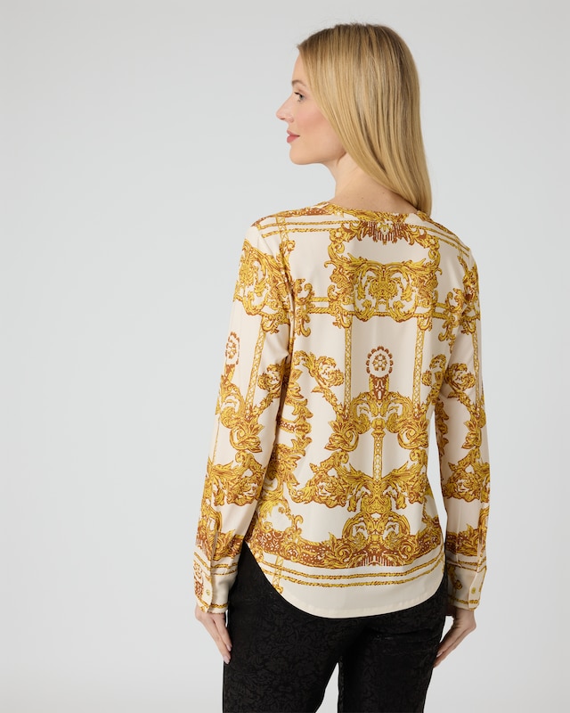 Tunika mit Ornamentdruck