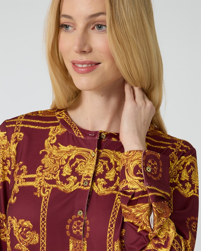 Tunika mit Ornamentdruck