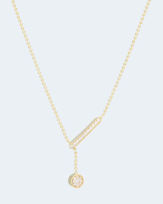 Produktabbildung für Brillantcollier ca. 0,50 ct