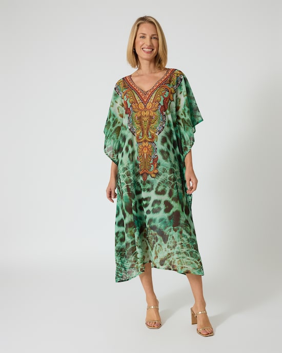 Produktabbildung für Kaftan im Leo-Design