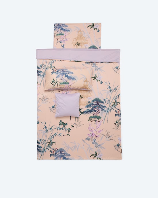 Produktabbildung für Jersey Interlock Wendebettwäsche "Bonsai", 4tlg.