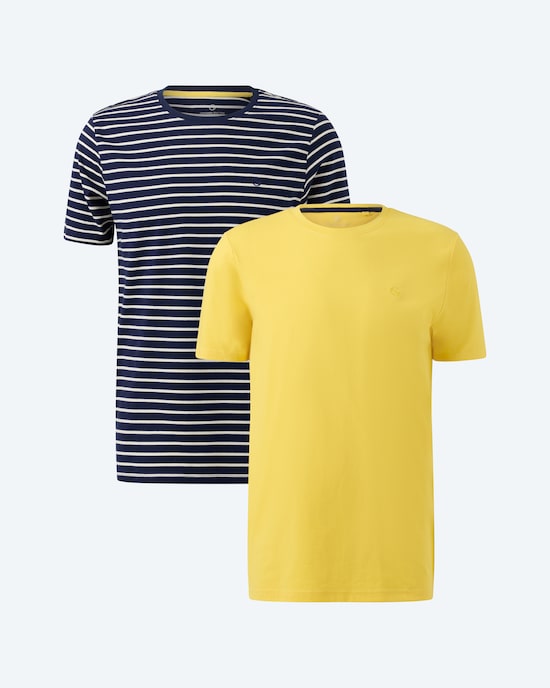 Produktabbildung für Shirt Uni & Streifen, DP