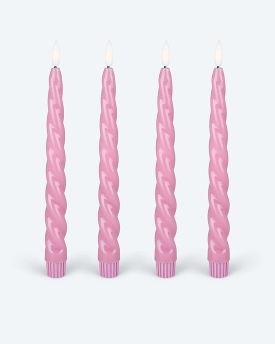 Produktabbildung für Stabkerzen Glossy, 4tlg.