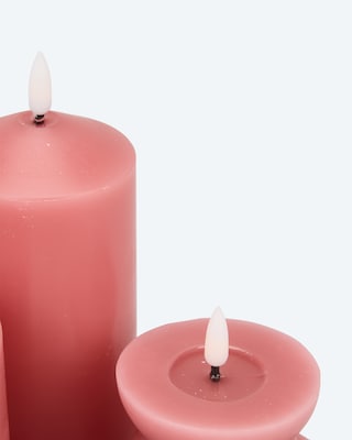 Produktabbildung 9 für LED Kerzen auf Wachstablett 4tlg.