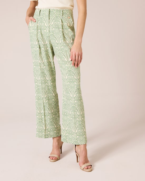 Produktabbildung für Marlenehose mit Bundfalten