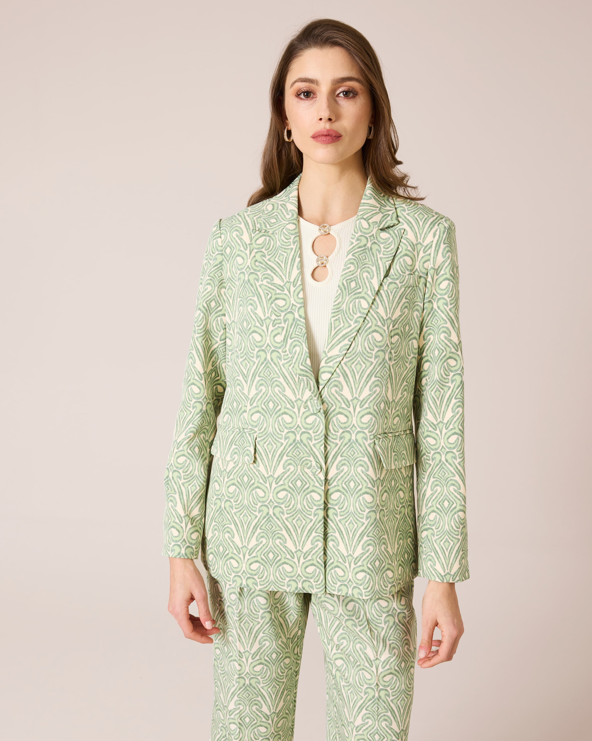 Produktabbildung für Blazer mit Knöpfen