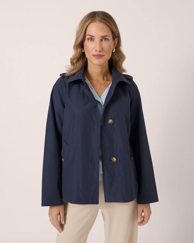 Jacke im Trench-Style