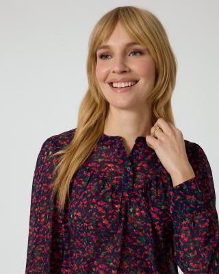 Bluse mit Blümchenprint