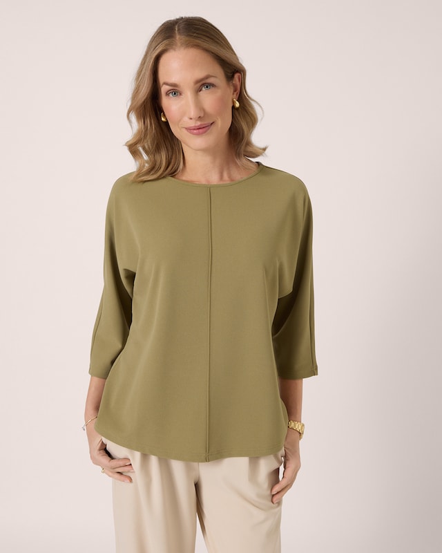 Shirt mit Deko-Naht