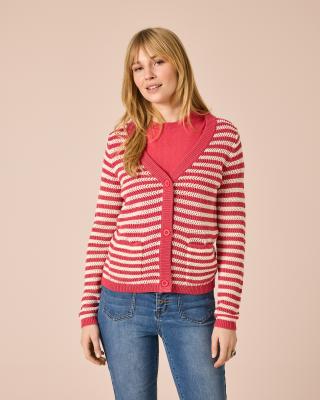 Produktabbildung 1 für Cardigan mit Streifen