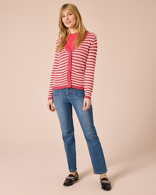 Produktabbildung 3 für Cardigan mit Streifen