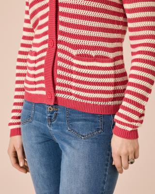 Produktabbildung 5 für Cardigan mit Streifen