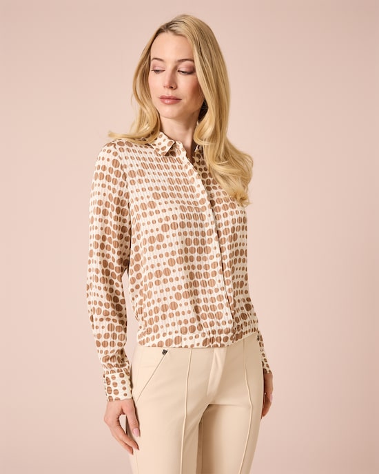 Produktabbildung für Bluse mit Tupfen